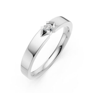 Nhẫn Cưới Nữ 10K CZ Philia