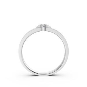 Nhẫn Cưới Nam 10K CZ Philia