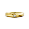 Nhẫn cưới nữ 14K CZ The Bounderies