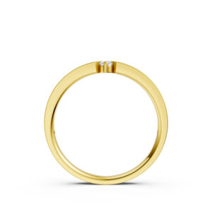 Nhẫn Cưới Nữ 14K CZ Dance With Me