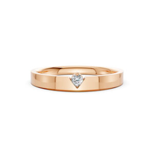Nhẫn Cưới Nữ 14K CZ Dance With Me-Solid Band