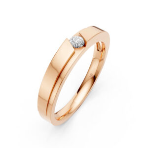 Nhẫn Cưới Nữ 14K Kim Cương Lab-grown Portofino