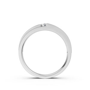 Nhẫn cưới nam 18K Kim Cương Portofino