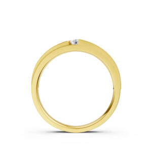 Nhẫn cưới nam 18K Kim Cương Portofino