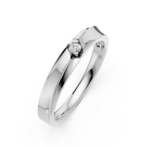 Nhẫn Cưới Nữ 10K CZ Chloris