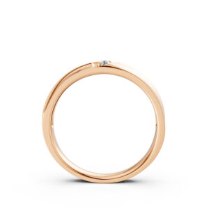 Nhẫn Cưới Nam 10K CZ Chloris