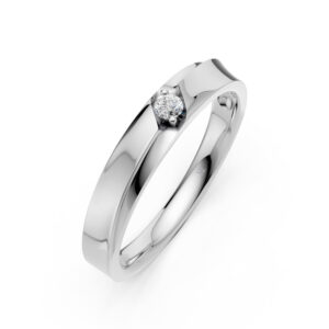 Nhẫn Cưới Nam 10K CZ Chloris