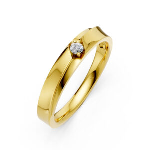 Nhẫn Cưới Nam 10K CZ Chloris