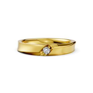 Nhẫn Cưới Nam 10K CZ Chloris
