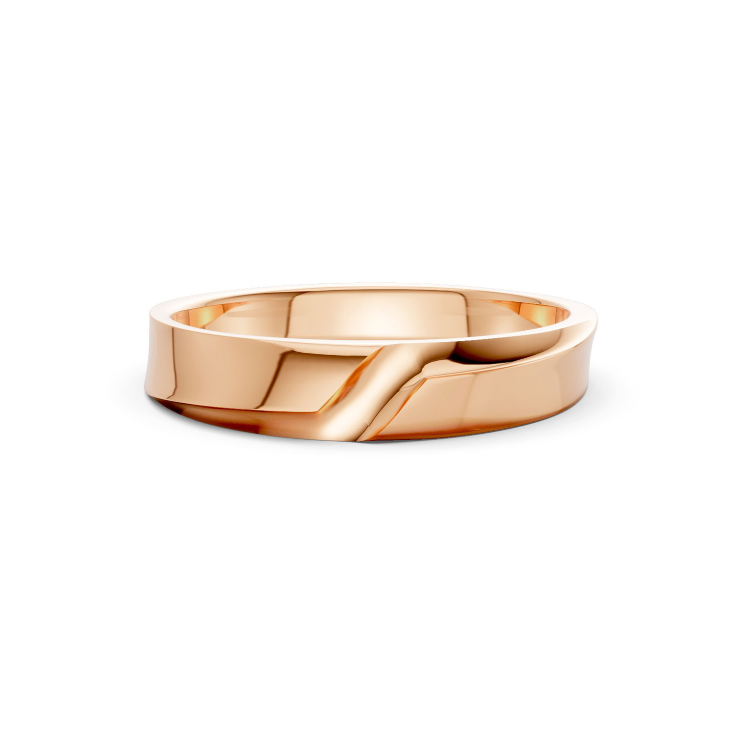 JDR1282B-M-T-KR Nhẫn Cưới Nam 14K Riley