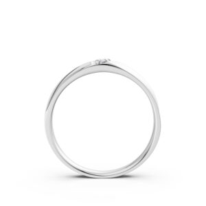 Nhẫn Cưới Nữ 10K CZ Chloris-Slim Design