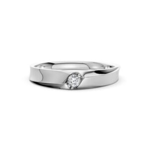 Nhẫn Cưới Nữ 10K Kim Cương Lab-grown Gentle Timeless Vow