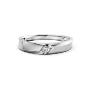 Nhẫn Cưới Nam 10K Kim Cương Lab-grown Gentle Timeless Vow