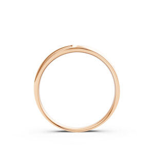 Nhẫn Cưới Nữ 10K Milnare - Slim Design(Solid Band)