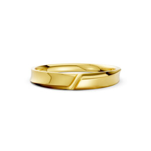Nhẫn Cưới Nữ 10K Milnare - Slim Design(Solid Band)