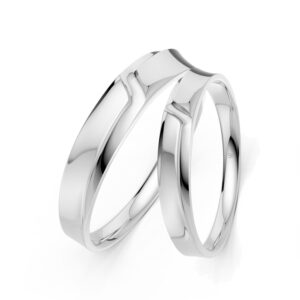 Cặp Nhẫn Cưới 10K Milnare - Slim Design(Solid Band)