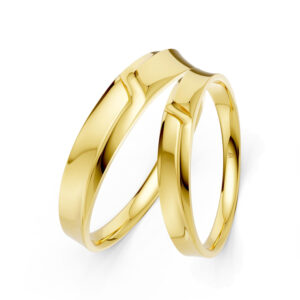 Cặp Nhẫn Cưới 10K Milnare - Slim Design(Solid Band)