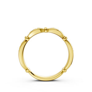 Nhẫn Cưới Nữ 14K CZ True Happiness