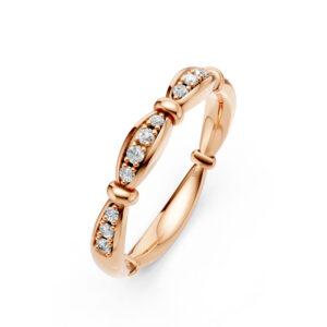 Nhẫn Cưới Nữ 14K CZ True Happiness