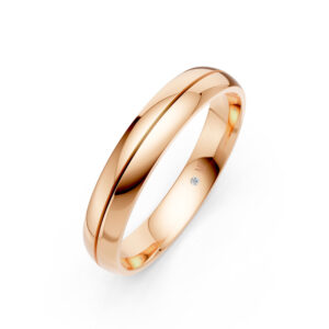Nhẫn Cưới Nam 10K CZ Thousand Years