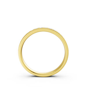 Nhẫn Cưới Nữ 10K CZ Perfect Half