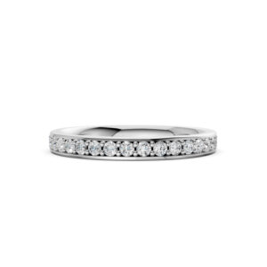 Nhẫn Cưới Nữ 10K CZ Perfect Half