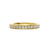 Nhẫn Cưới Nữ 10K CZ All My Life - Slim Design(Solid Band)