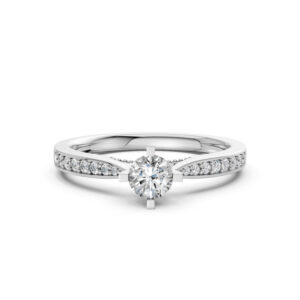 Nhẫn Cưới Nữ 10K CZ Wedding Vows