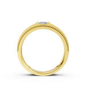 Nhẫn Cưới Nam 14K CZ Wedding Vows