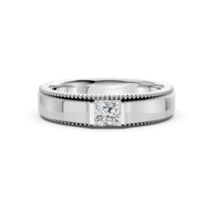 Nhẫn Cưới Nam 14K CZ Wedding Vows