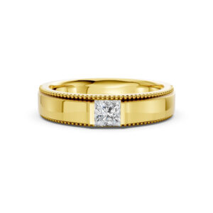 Nhẫn Cưới Nam 14K CZ Wedding Vows