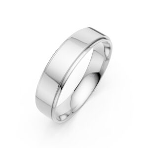 Nhẫn Cưới Nam 10K All My Life - Slim Design(Solid Band)