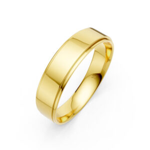 Nhẫn Cưới Nam 10K All My Life - Slim Design(Solid Band)