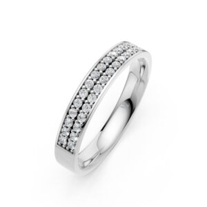 Nhẫn Cưới Nữ 14K CZ First Look