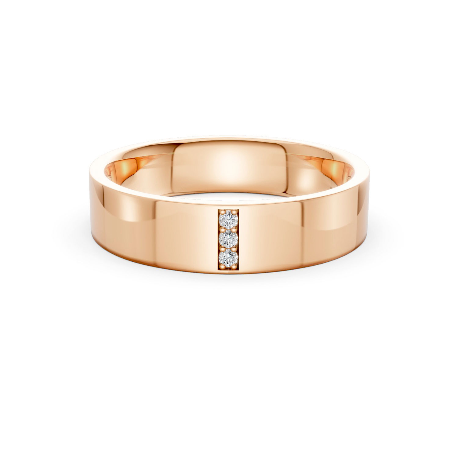 Nhẫn Cưới Nam 14K CZ First Look Nhẫn Cưới Nam 14K CZ First Look