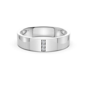 Nhẫn Cưới Nam 14K CZ First Look