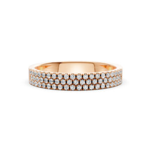 Nhẫn Cưới Nữ 14K CZ Save The Date