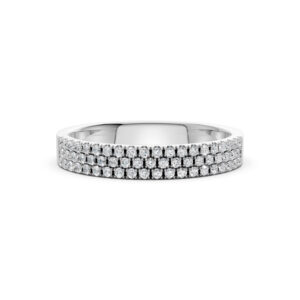 Nhẫn Cưới Nữ 14K CZ Save The Date