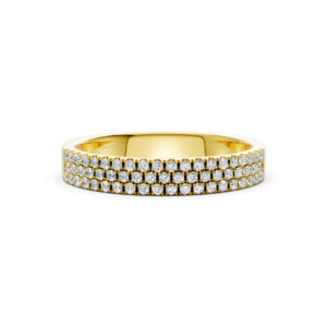 Nhẫn Cưới Nữ 14K CZ Save The Date