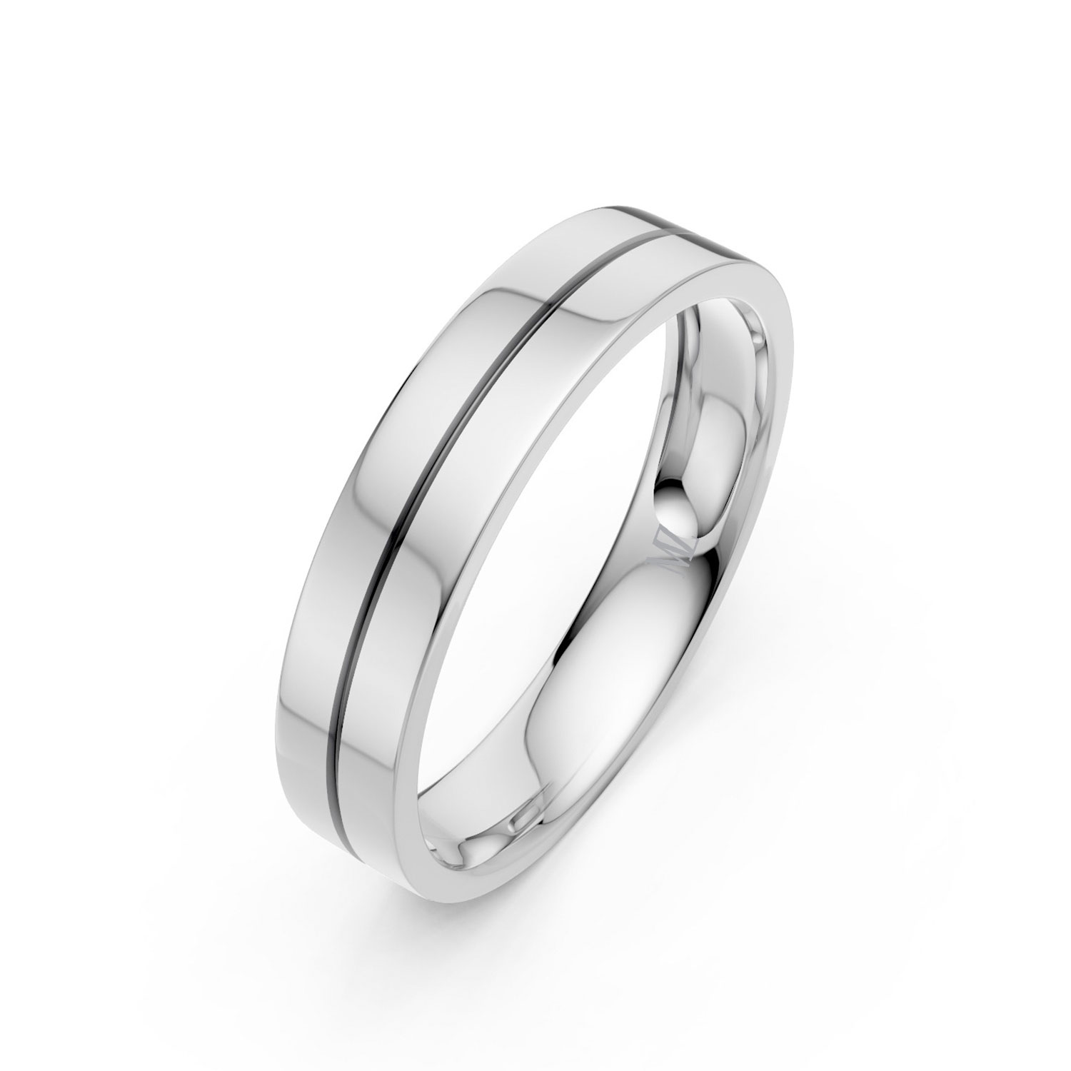 Nhẫn Cưới Nam 14K Save The Date Nhẫn Cưới Nam 14K Save The Date