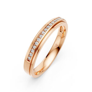 Nhẫn Cưới Nữ 14K CZ Idyllic Scenery