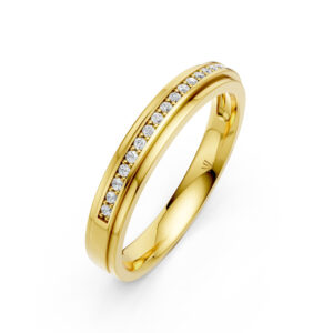 Nhẫn Cưới Nữ 14K CZ Idyllic Scenery