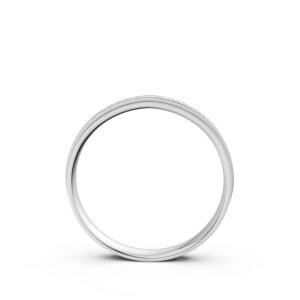 Nhẫn Cưới Nữ 14K CZ Idyllic Scenery-Solid Band