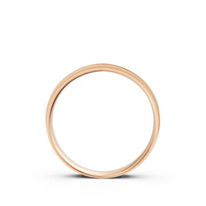 Nhẫn Cưới Nam 10K Idyllic Scenery-Solid Band