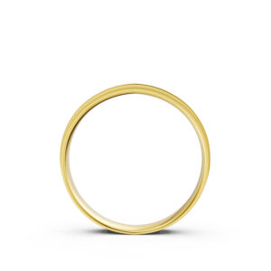 Nhẫn Cưới Nam 10K Idyllic Scenery-Solid Band