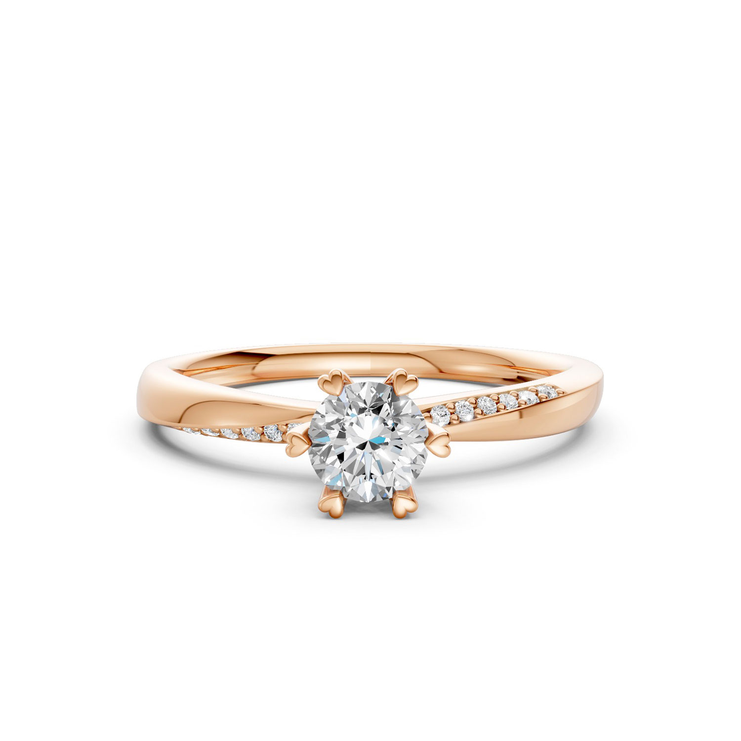 Nhẫn Cầu Hôn 10K CZ Her Name Nhẫn Cầu Hôn 10K CZ Her Name