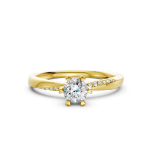 Nhẫn Cầu Hôn 10K CZ Her Name