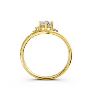 Nhẫn Cầu Hôn 14K Kim Cương Lab-grown Be Mine