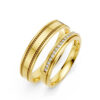 Cặp Nhẫn Cưới 14K CZ Our Sweet Dreams