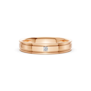 Nhẫn Cưới Nam 14K CZ Our Love
